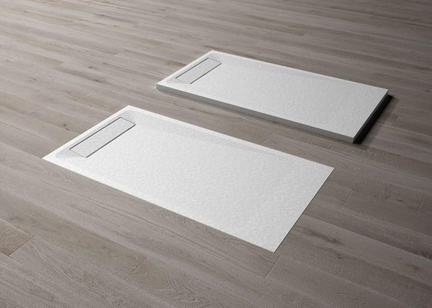 DISENIA Прямоугольный встраиваемый душевой поддон из индивидуального материала technogel® Linea sun-id-1465832 - Вид №5