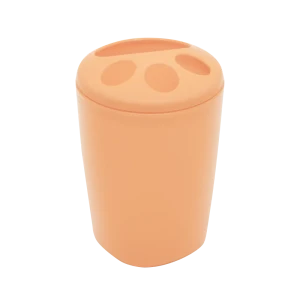 Подставка для зубных щеток Berossi Aqua LM пластик цвет кирпичный