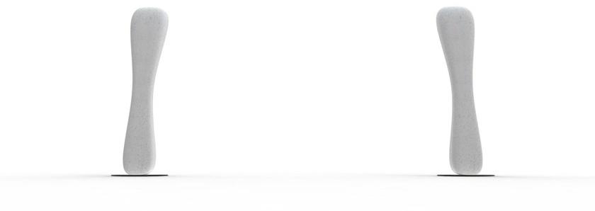 Manufatti Viscio Столбик / пепельница для общественных мест из реконструированного камня sun-id-1400697 - Вид №14