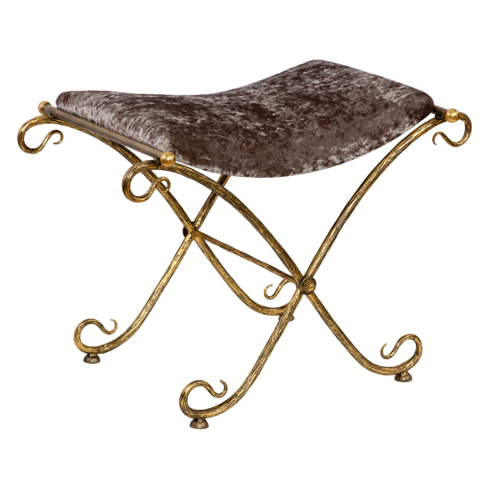 19044 Банкетка Сафари Серебро BOGACHO 4627163961731