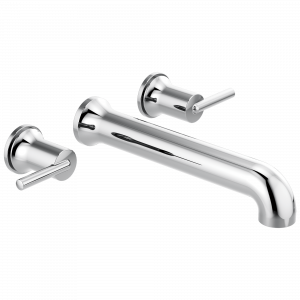 T5759-BLWL Настенный наполнитель ванны Delta Faucet Contemporary Матовый черный