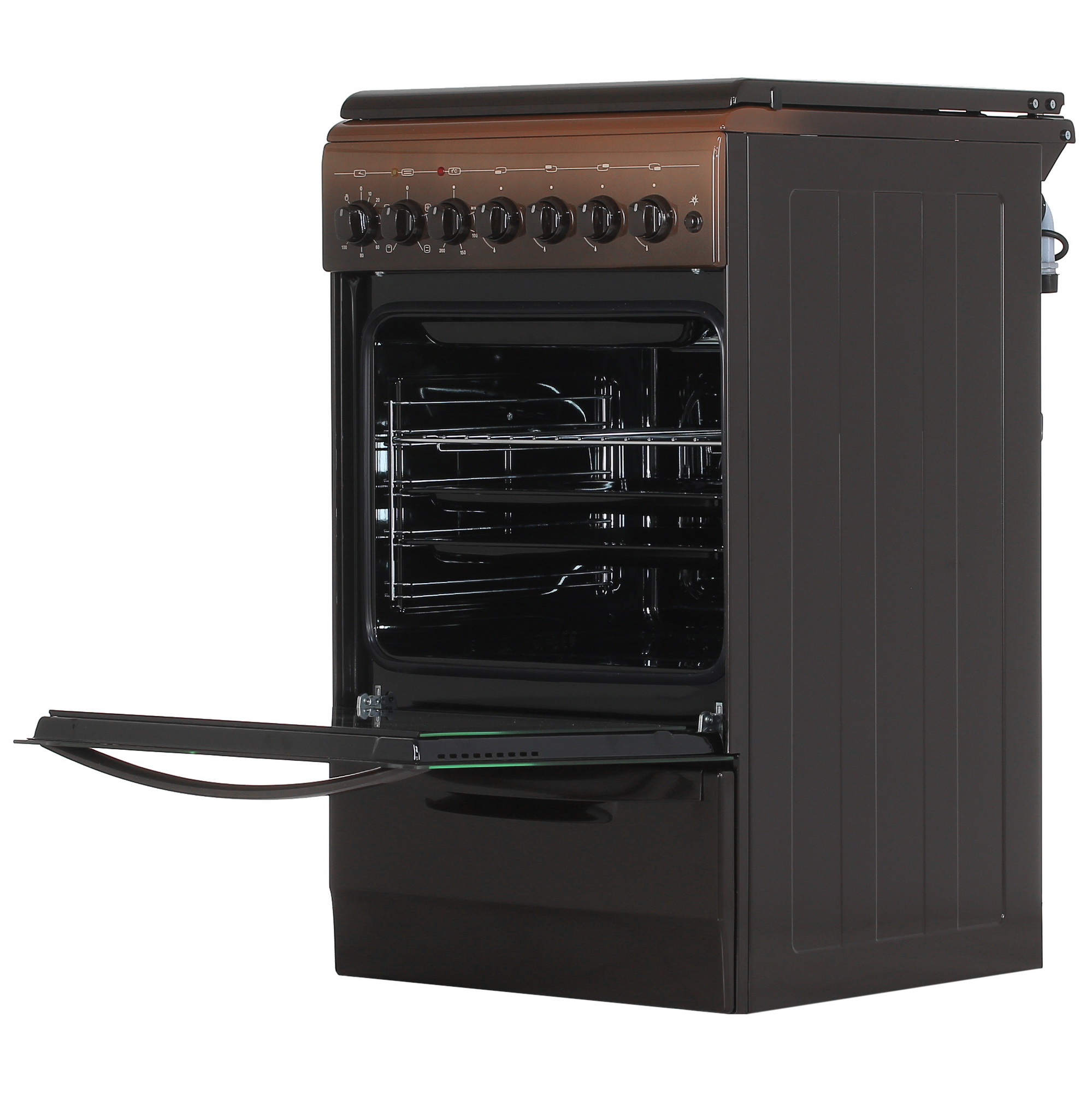 1089358 Комбинированная плита Gefest 5102-02 0001 коричневый STDN-0140060 - Вид №4