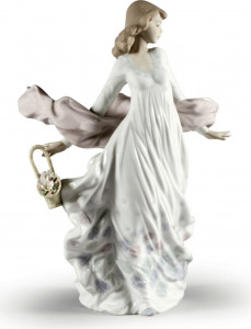 10668977 LLADRO Фигурка Lladro Торжество весны 18x30см, фарфор Фарфор