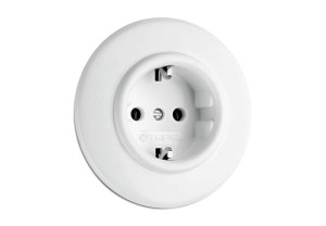 Одиночная электрическая розетка