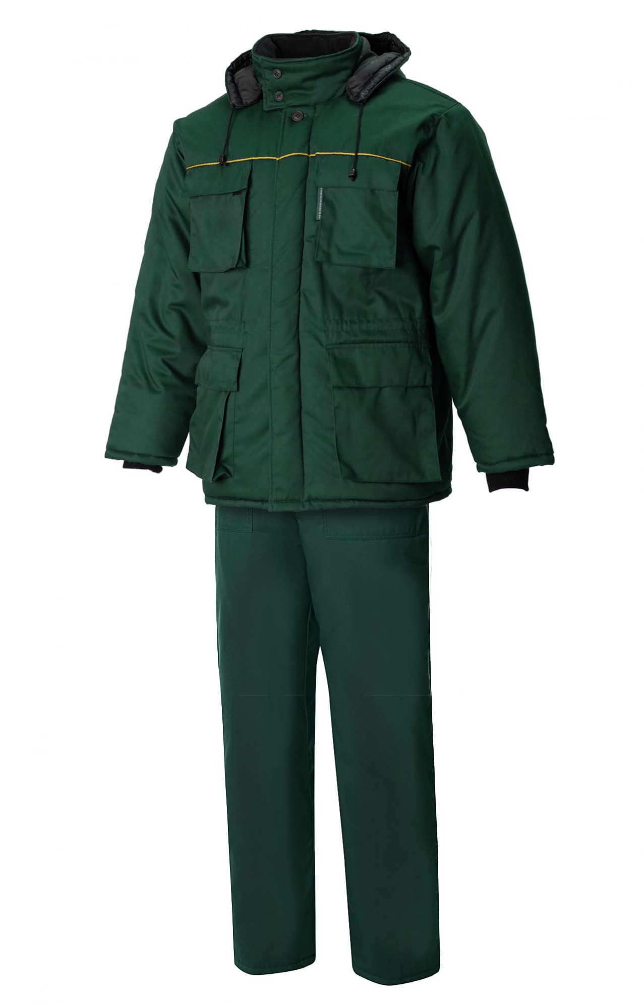 5033517 Костюм ЭКСПЕРТ-К НЬЮ утепленный темно-зеленый  Зимняя спецодежда  размер 48-50/182-188 