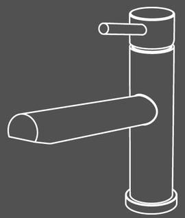 Radomonte Смеситель для кухни на одно отверстие из нержавеющей стали  Cuc97  - Вид №3