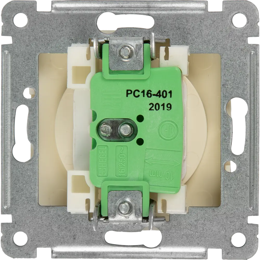 Розетка встраиваемая Hegel Мастер цвет слоновая кость STLM-2082193 - Вид №3