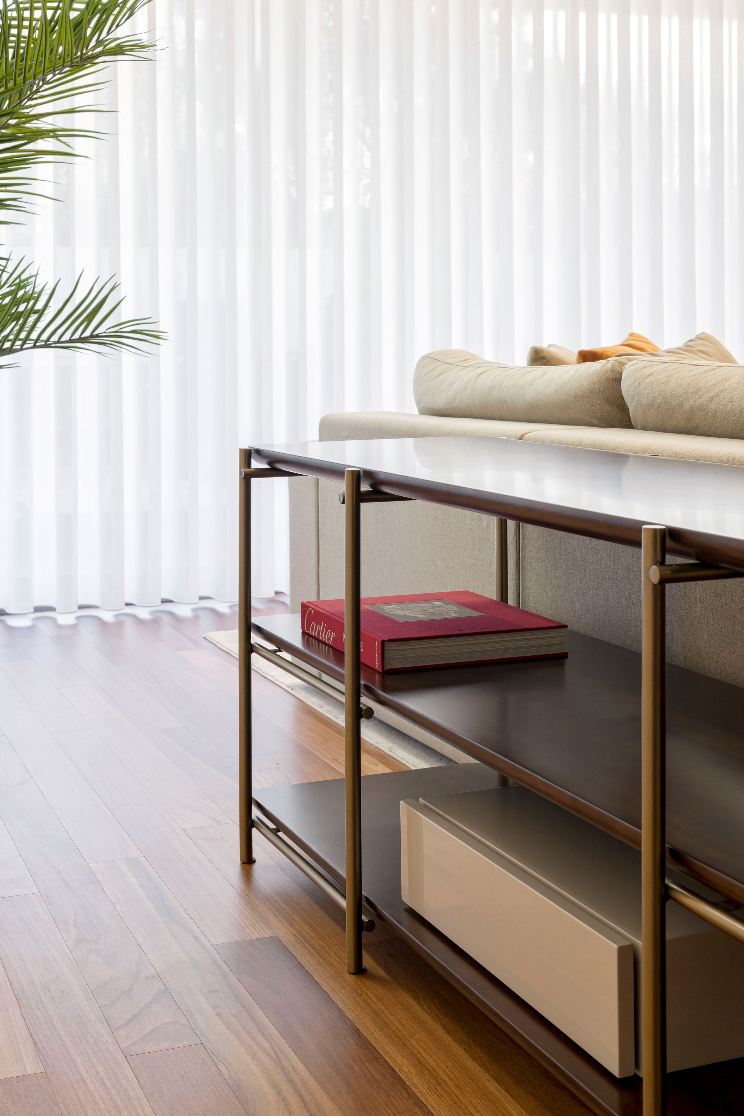 Прямоугольная консоль с бронзовыми и мраморными столешницами Stylish Club His &amp ARCH-00108194 - Вид №15