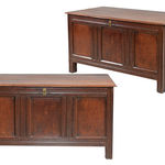 SOR27549 Дубовый сундук с тремя панелями ijlbrown  - Вид №11