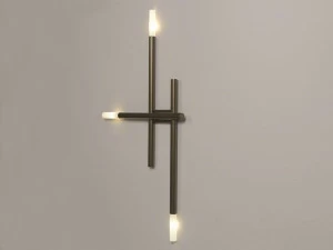 Gibas Современный стальной настенный светильник с прямым светом Zen 105/43