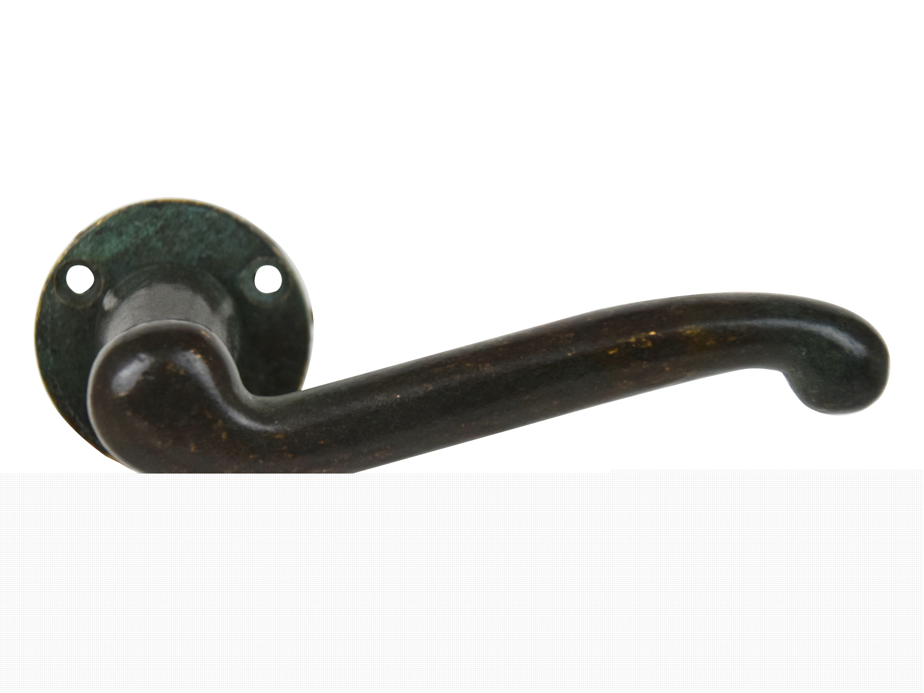 Бронзовая ручка на розетке GIARA ART DESIGN-BRONZE запятая ARCH-00023822 - Вид №5