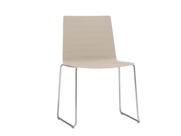 Штабелируемый стул с мягкими салазками Andreu World Flex High Back ARCH-00015835 - Вид №2