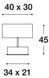 VOLPI Настольная лампа Luigi volpi Lv-61001.t - Вид №1