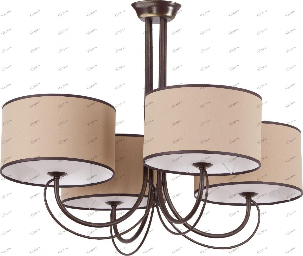 Подвесная люстра Nowodvorski Amara 4136 NOWODVORSKI ДИЗАЙНЕРСКИЕ, AMARA COFFEE 186473 Бежевый 
