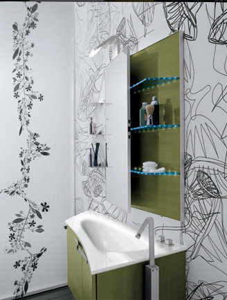 KE31 KENZIA Комплект мебели для ванной комнаты 180 см ARDECO Ardeco S. R. L 42758 - Вид №1