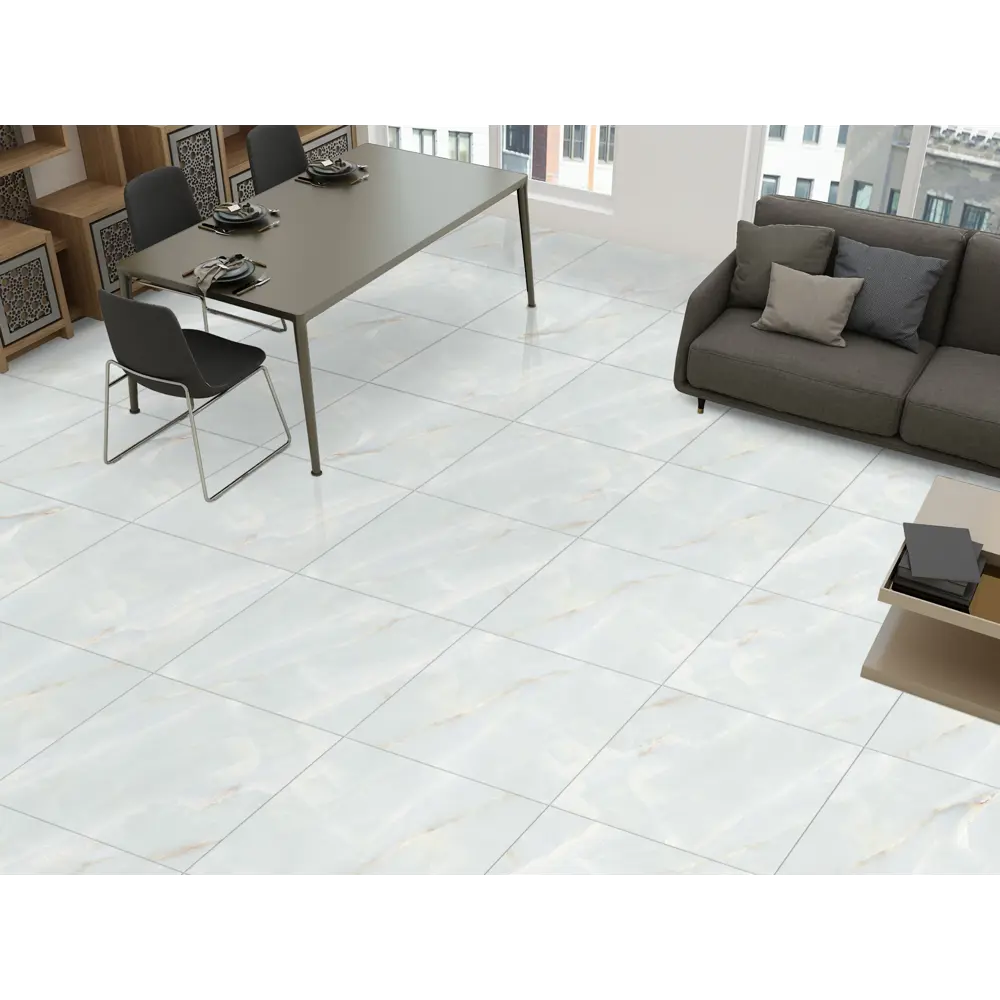 Керамогранит Concor Florida Sky 60x60 см 1.44 м² полированный цвет голубой 85093835 STLM-2189496 - Вид №2