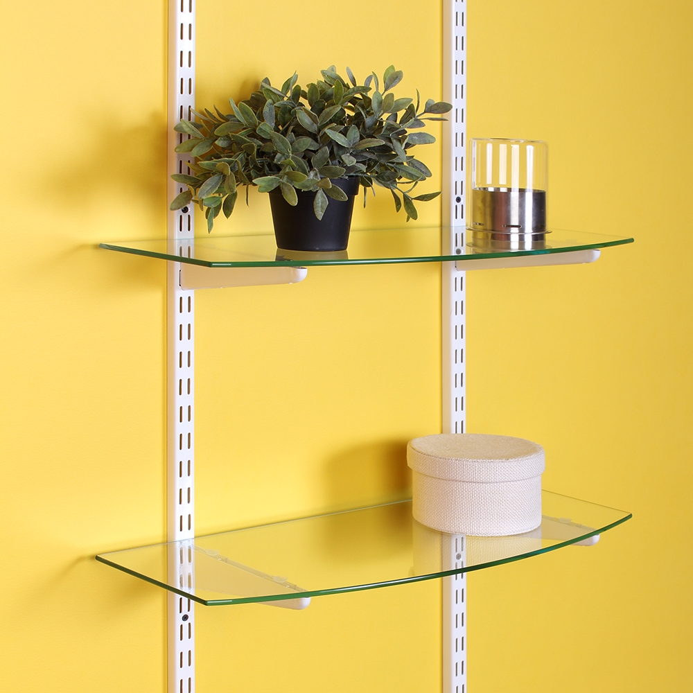 Стеновая стойка двухпазная , 1000x26x17 мм, белый LJPS0547 Public Steel Россия  - Вид №2