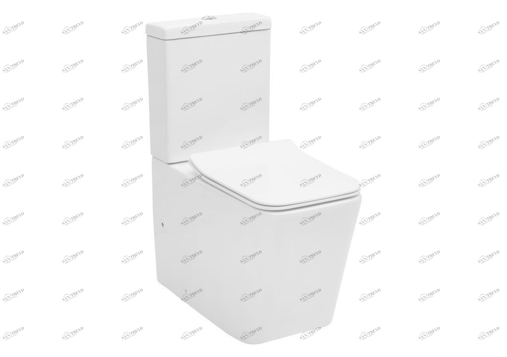 BL103NTPT Компакт унитаз с бачком Белый Aquanet TAVR Китай