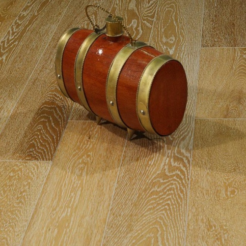 Массивная доска Magestik floor С покрытием Беленый () (400-1800)x180x18мм Дуб с брашью (Текстурированная) 400-1800х180 мм MGK Magestic floor 2600300188 - Вид №6