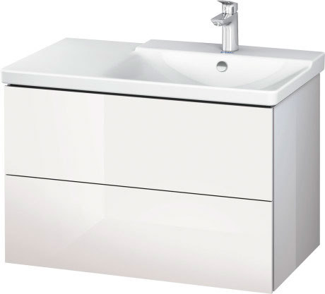 LC624909191 L-Cube Тумбочка подвесная Серо-коричневый декор Duravit - Вид №2