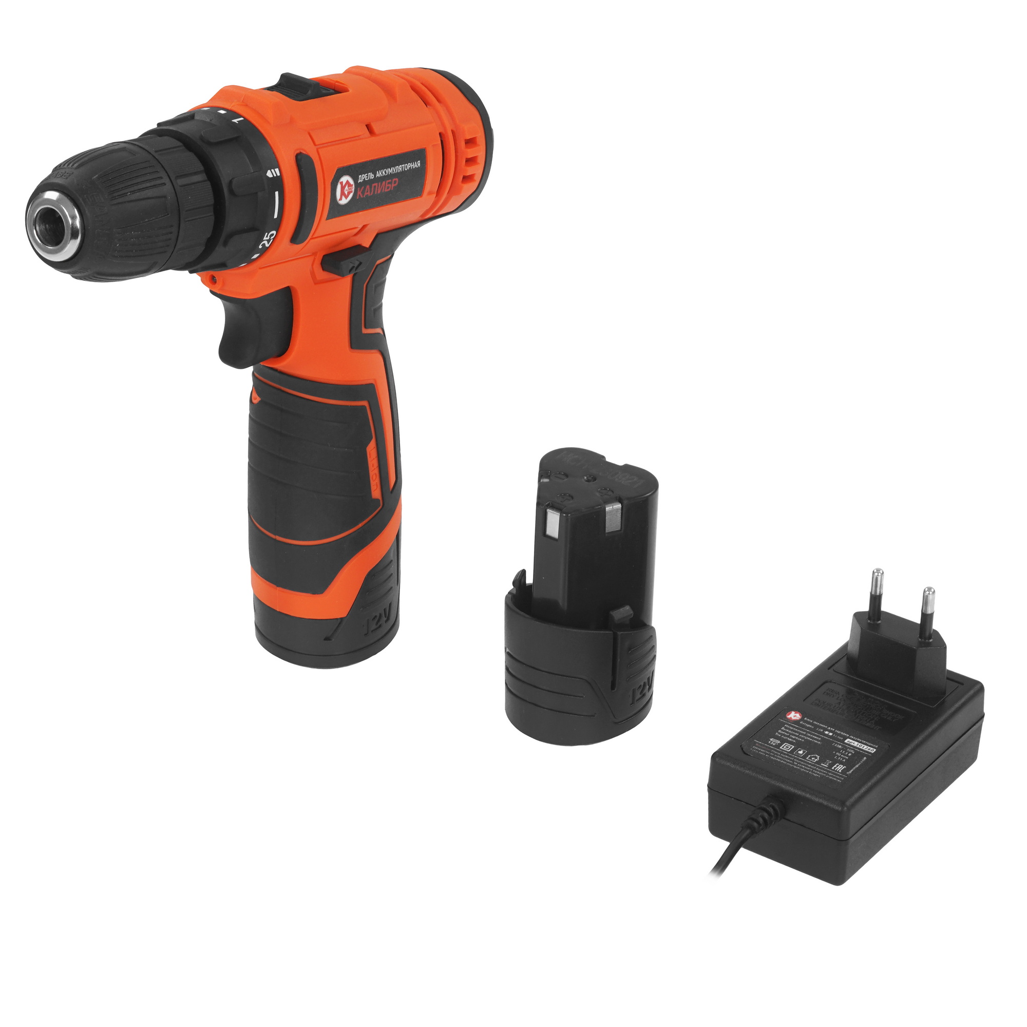 Дрель-шуруповерт Калибр ДА-12А 5352976 STDN-0112522
