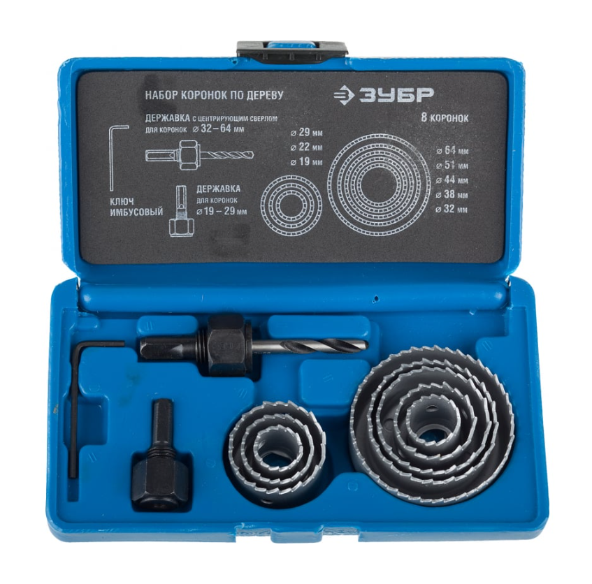 Набор коронок ЗУБР 2955-H11_z01 6615571 STDN-0061930