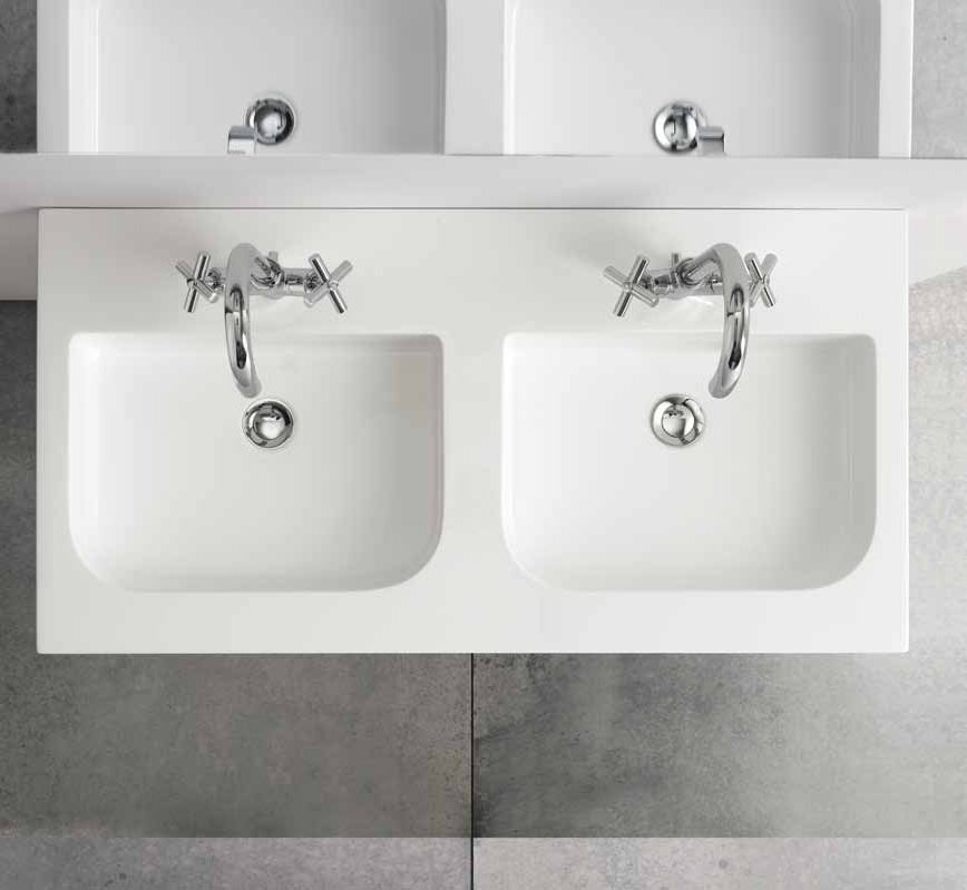 ART17 Комплект мебели cm. 100 Berloni Bagno 43487 - Вид №2