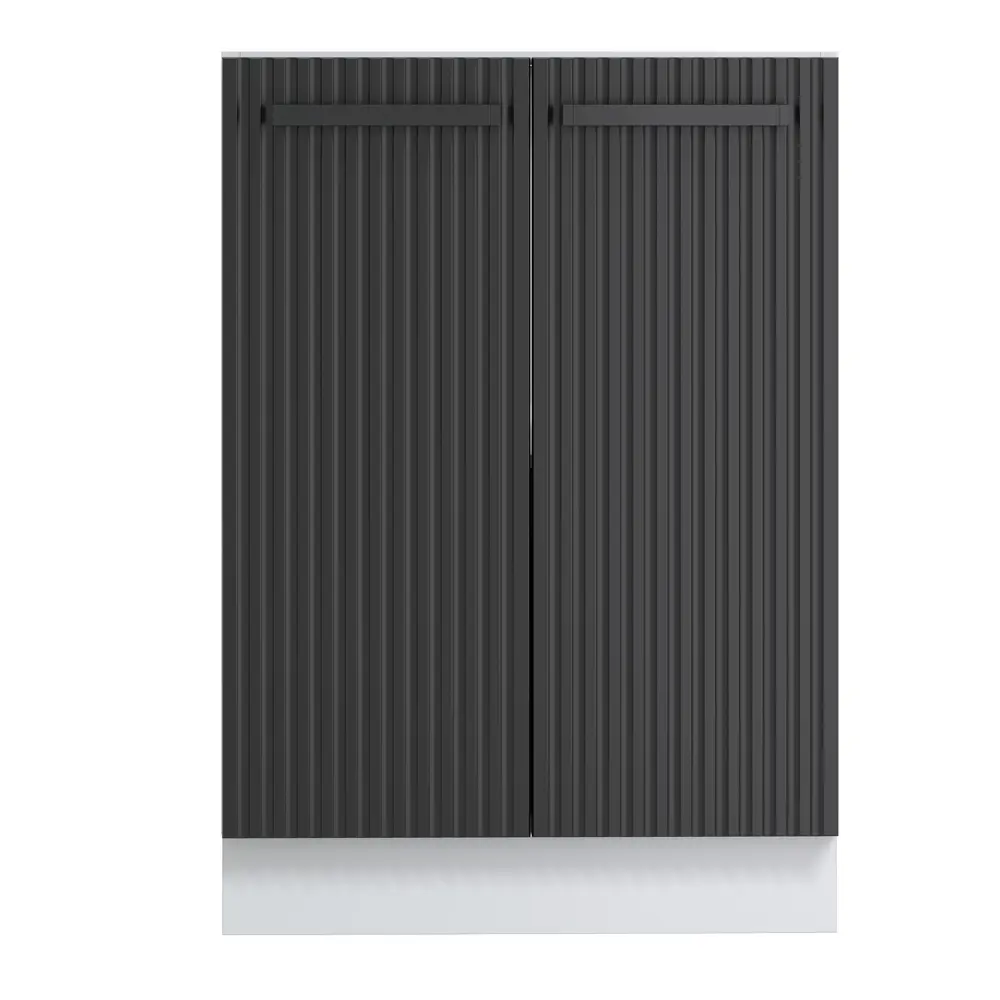 Кухонный шкаф напольный Виль 60x86x57.6 см ЛДСП цвет графит 86217724 STLM-2116587 Santreyd - Вид №2