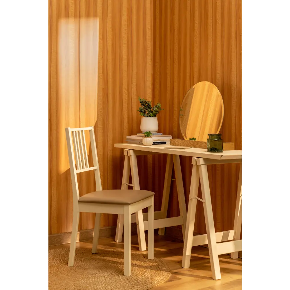 DEKOR PANEL МДФ панель Вишня светлая для элегантной отделки стен 89366418 STLM-1501331 - Вид №3