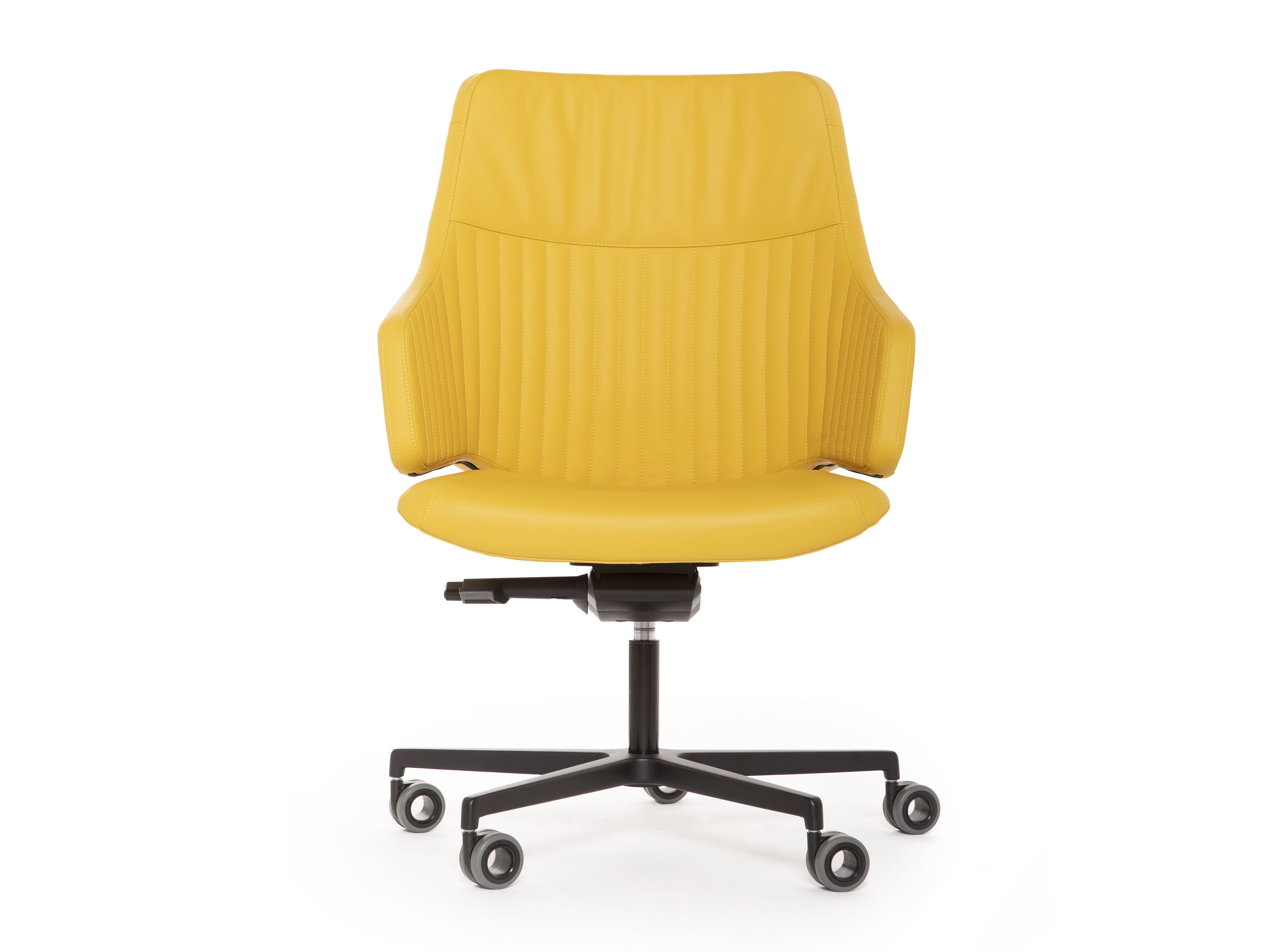 Регулируемое по высоте офисное кресло с колесами Luxy Италия ARCH-00128172