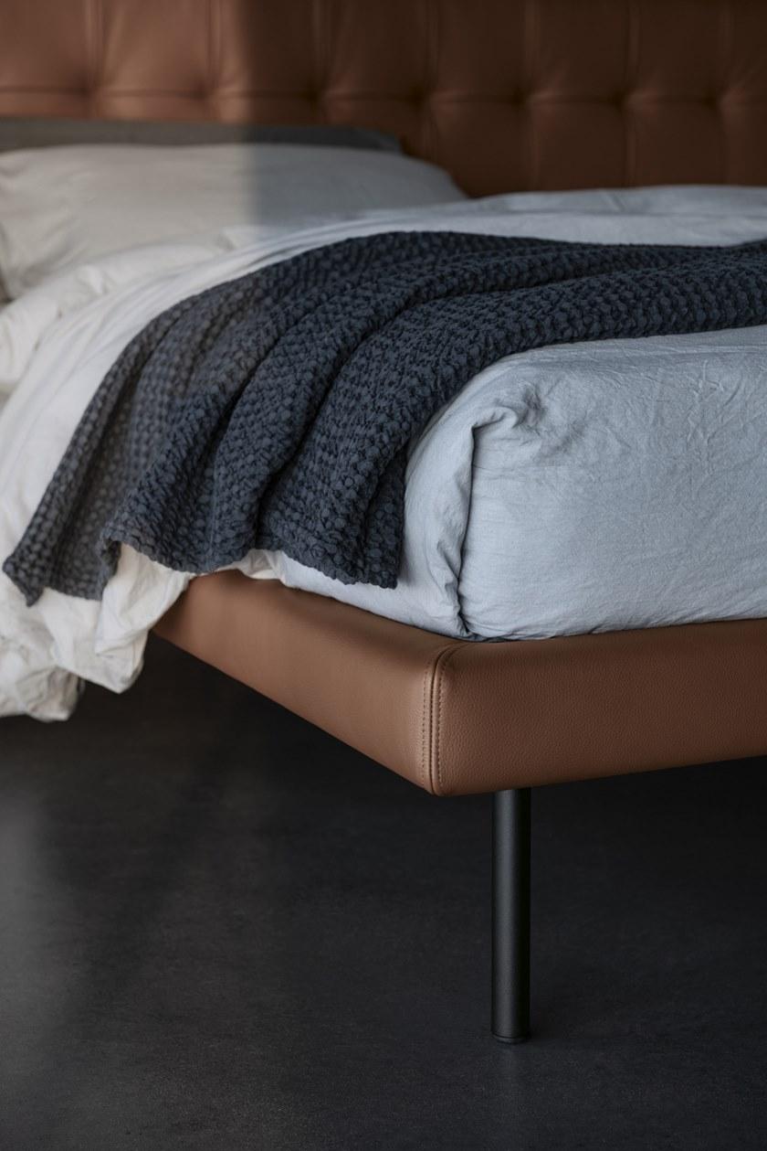 Bolzan Letti Двуспальная кровать с тафтинговым изголовьем Freedom sun-id-1372482 - Вид №6