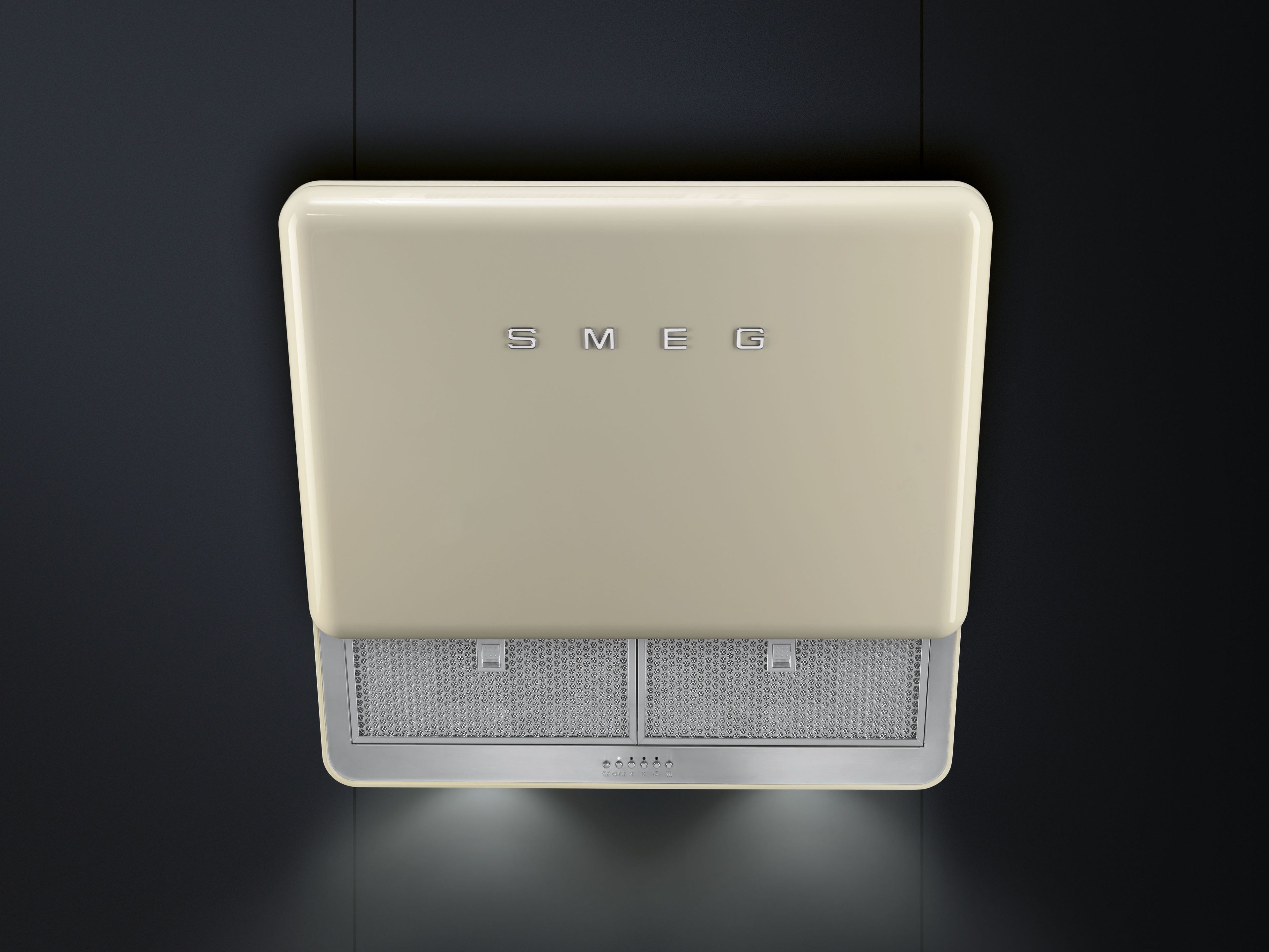 Вытяжка из нержавеющей стали со встроенным освещением Smeg Smeg 50's style ARCH-00071836 - Вид №2