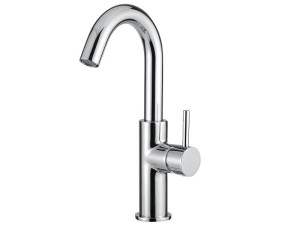 Смеситель для раковины из хромированной латуни