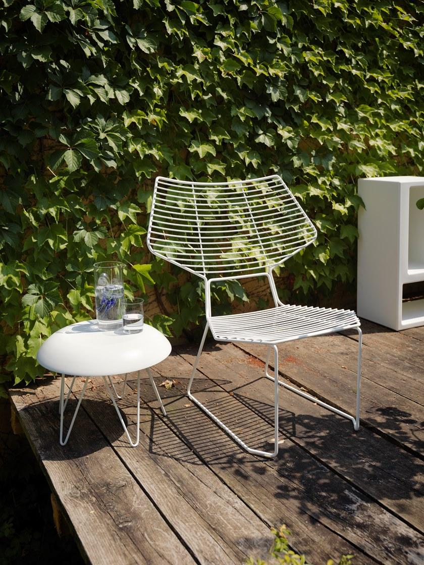 Casamania & Horm Низкий круглый металлический журнальный столик Meduse sun-id-1505867 - Вид №3