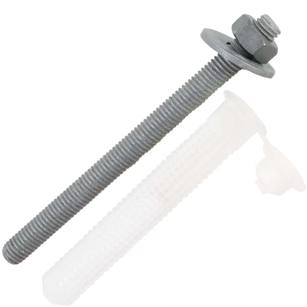 Комплект инъекционный P8V гильза 12х80 мм шпилька 8х105 мм, 2 шт Santreyd STLM-2044206