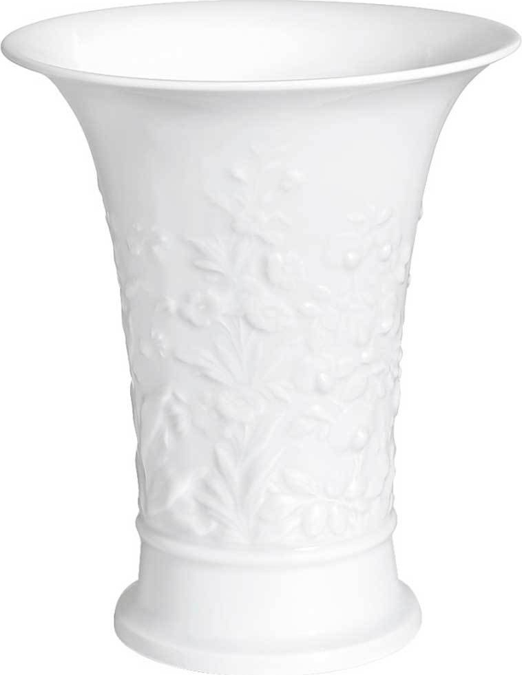 10537025 Meissen Ваза Meissen "Цветы" (рельеф) 17см, п/к Фарфор 