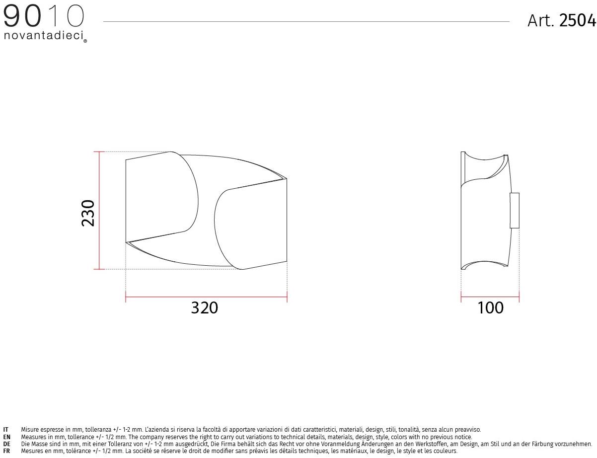 9010 novantadieci Аппликация светодиода из керамики  2504  - Вид №5