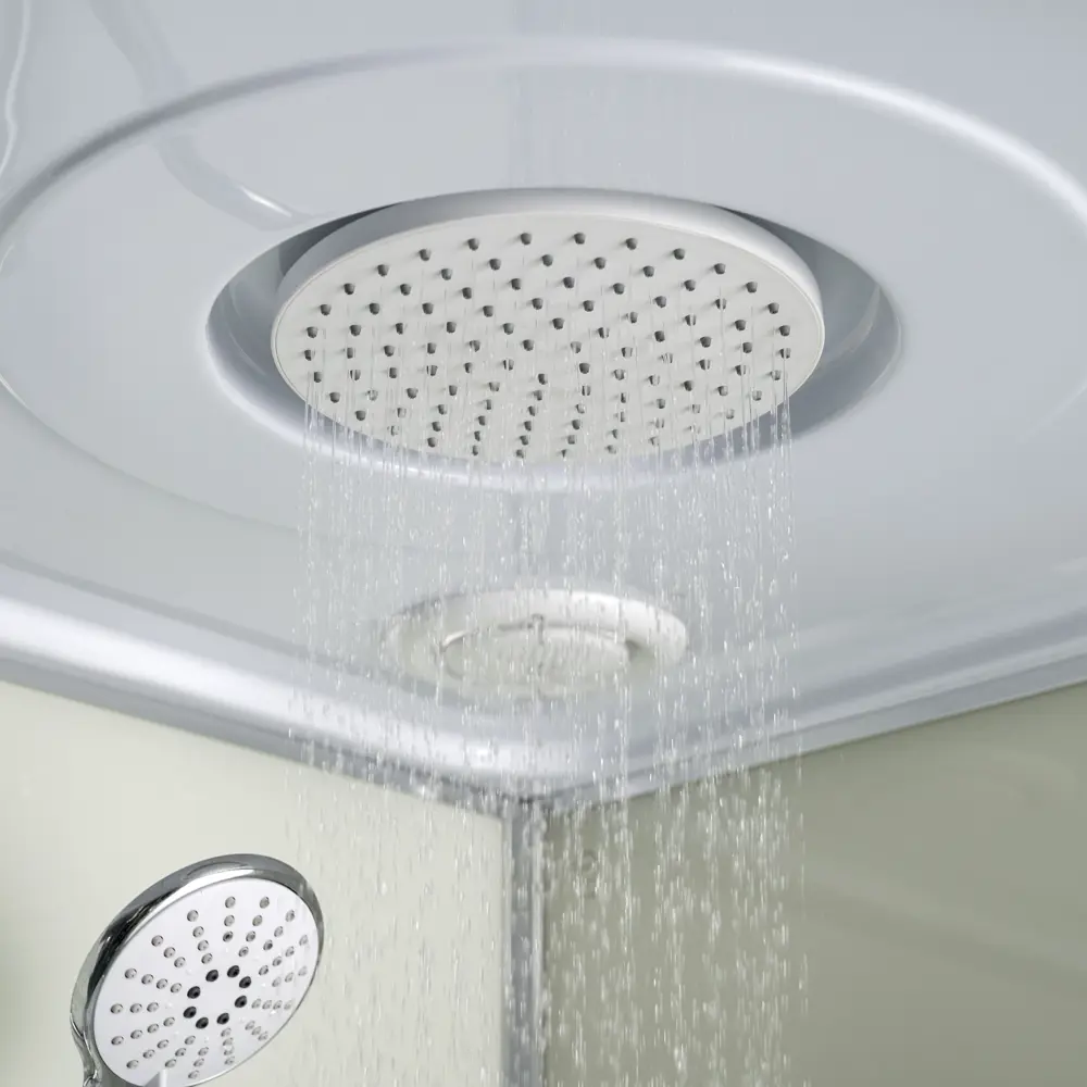 Лейка для верхнего душа KONSENSA Борнео круглая цвет белый STLM-2106409 - Вид №5