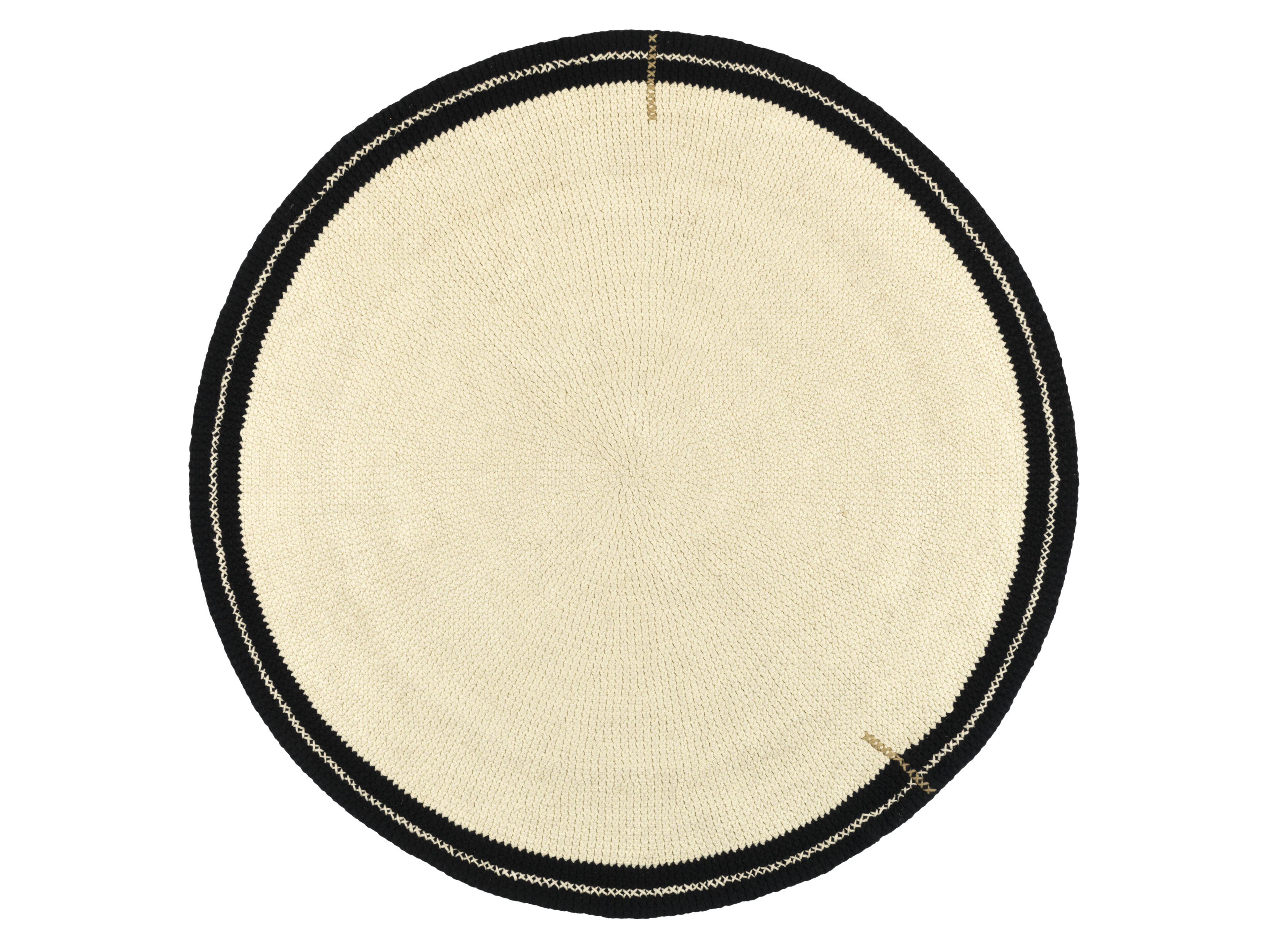 Круглый шерстяной ковер ручной работы Élitis OSCAR ARCH-00064904 - Вид №1