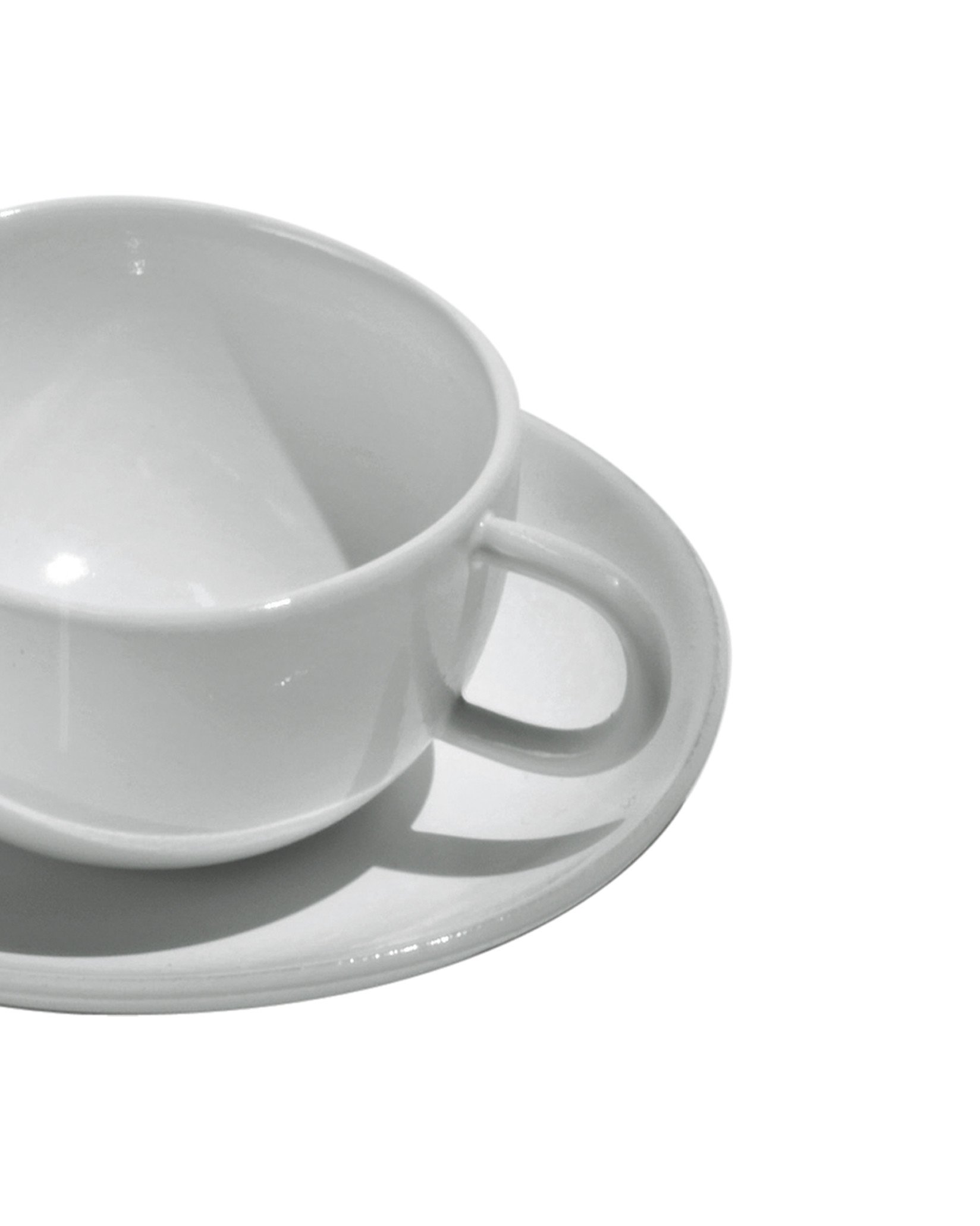 Набор из двух кофейных чашек с блюдцами Alessi Корзина с фруктами SAN06 - Вид №1