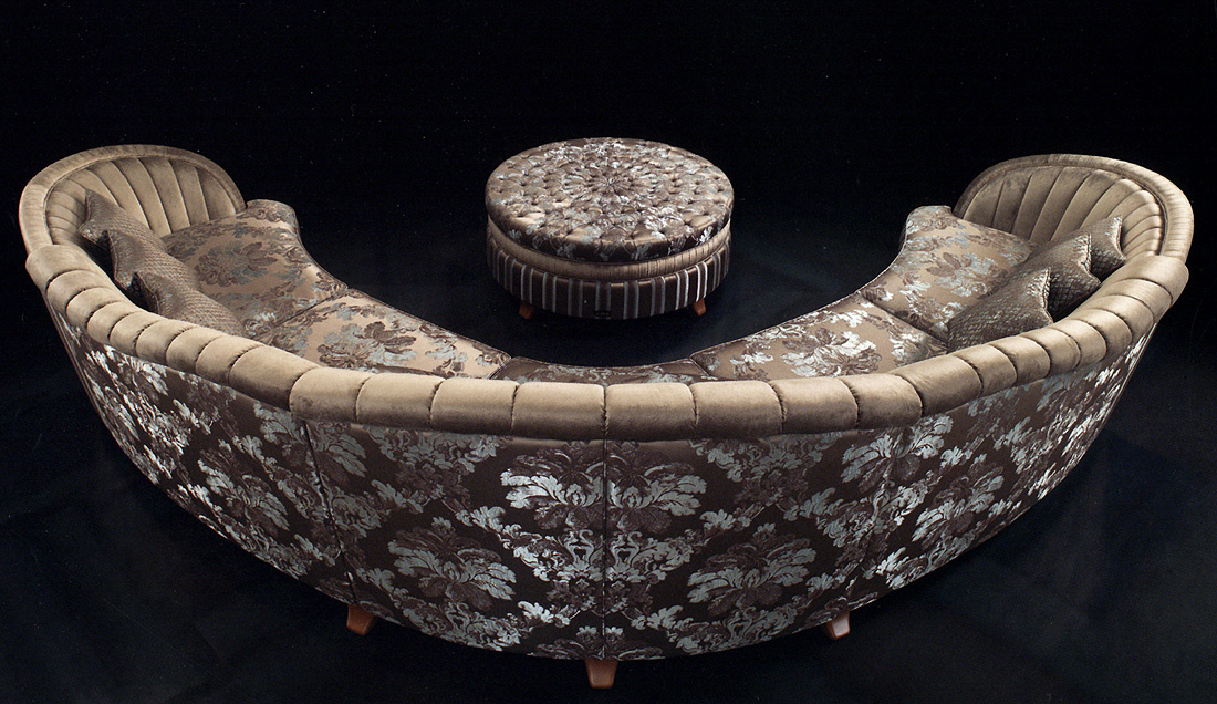 Диван  BEDDING SIPARIO DIVANO GRANDANGOLO CLASSICO - Вид №1