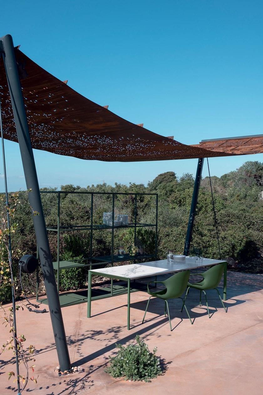 Kristalia Выдвижной прямоугольный садовый стол из dekton® sun-id-1369010 - Вид №4