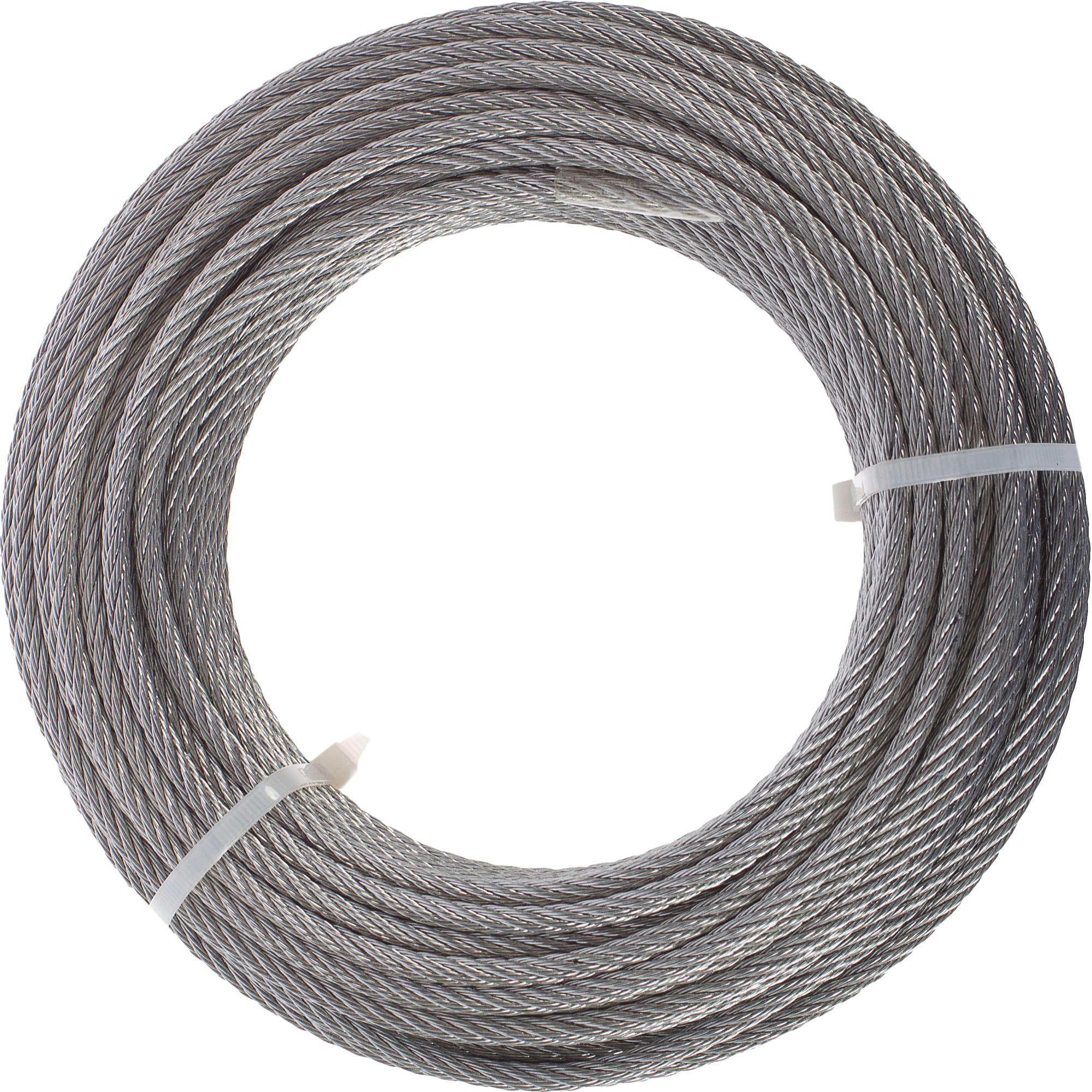 15956152 Трос стальной DIN 3055 5 мм 25 м, цвет цинк Santreyd  - Вид №2