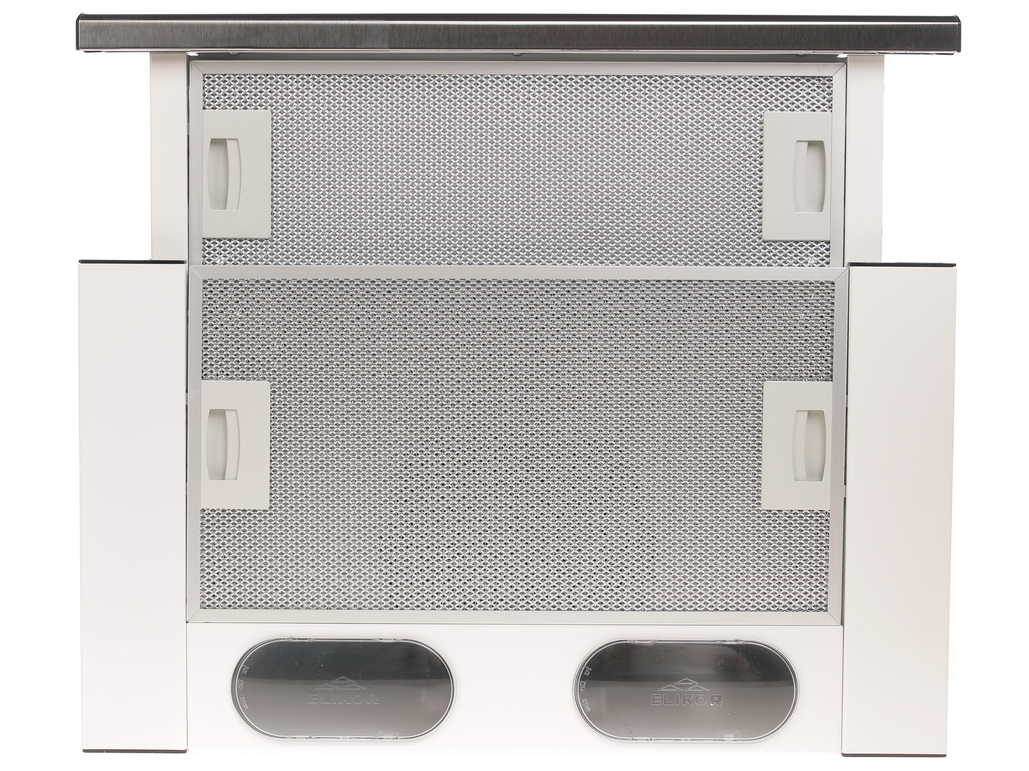 1047518 Вытяжка телескопическая ELIKOR Интегра 50П-400-В2Л белый/серебристый STDN-0004633 - Вид №5