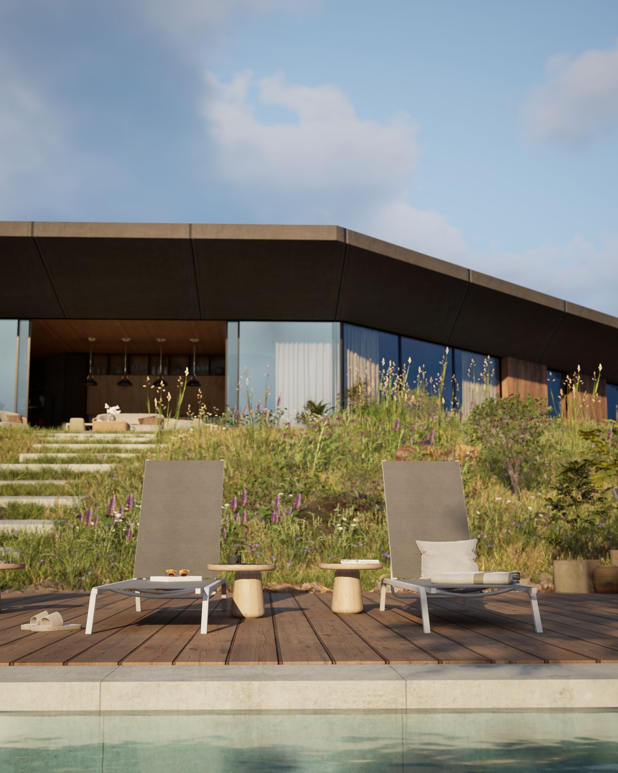 Текстилен и алюминиевая откидная Садовая кровать DRIGANI SLIM ARCH-00071736 - Вид №6