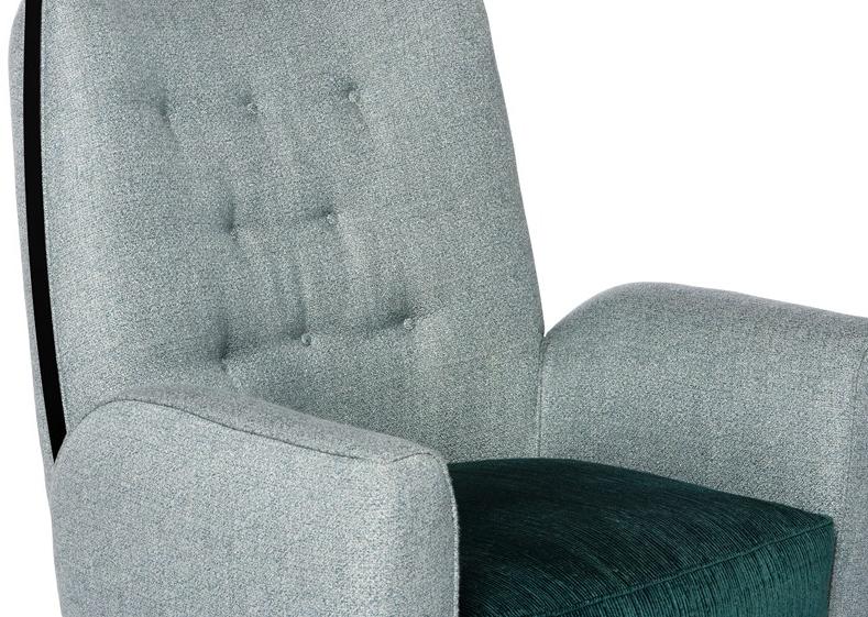 Bellotti Ezio Кресло из мягкой ткани с подлокотниками Delfi 2018-01 - Вид №1