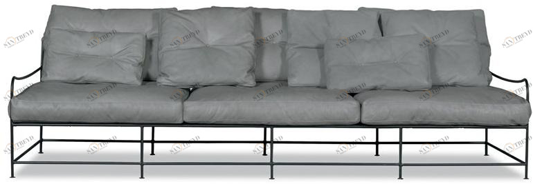 BAXTER Кожаный садовый диван Girgenti sun-id-1420169