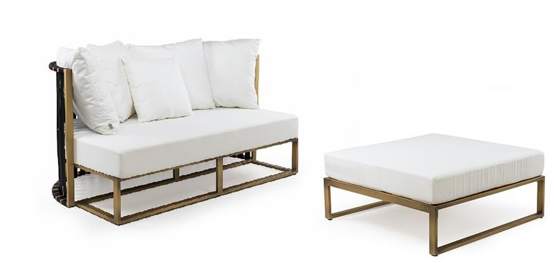 Braid Модульный садовый диван Metropolitan sun-id-1406767 - Вид №3