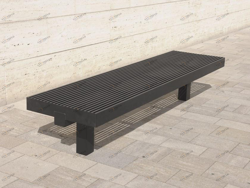 BENKERT BANKE Скамья из нержавеющей стали без спинки Sicorum sun-id-1351070