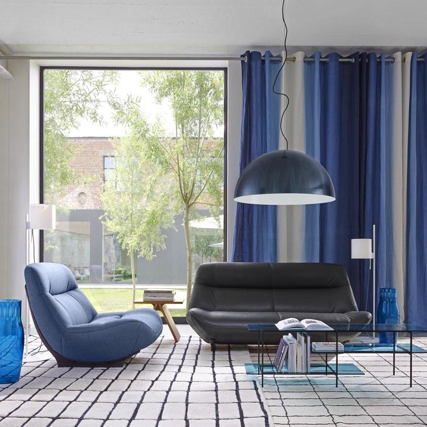 Ligne Roset Торшер со стальным основанием и абажуром из хлопка Magnet lamp 10072441-10072781 - Вид №4